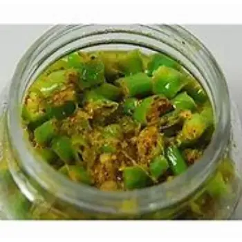 Fresh Green Chilli Pickle Manufacturer and Exporter